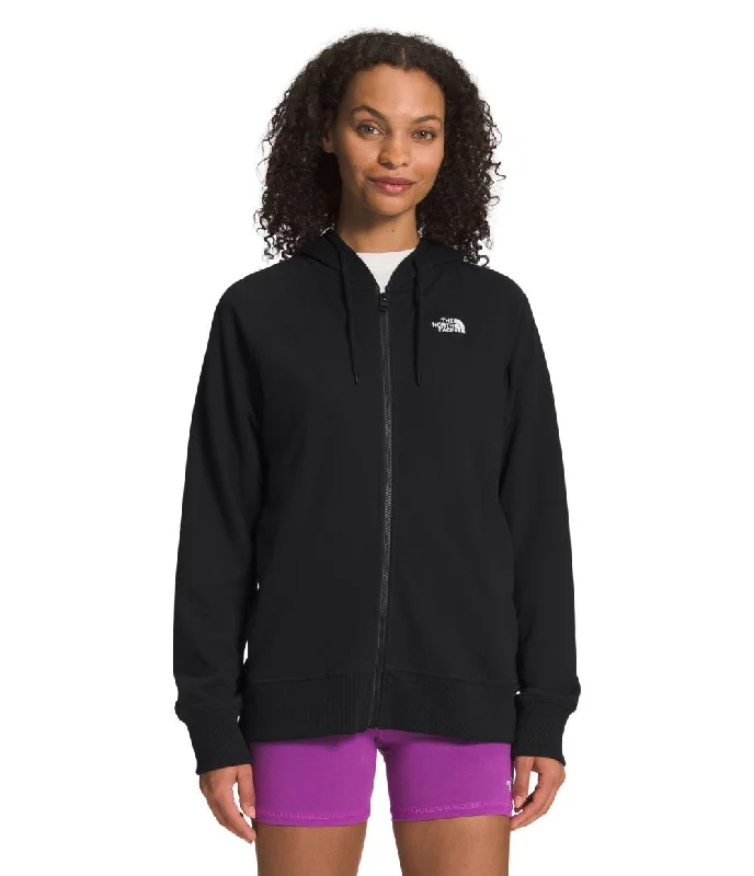 'The North Face' Women's Simple Logo Fleece Full Zip Hoodie - TNF Black