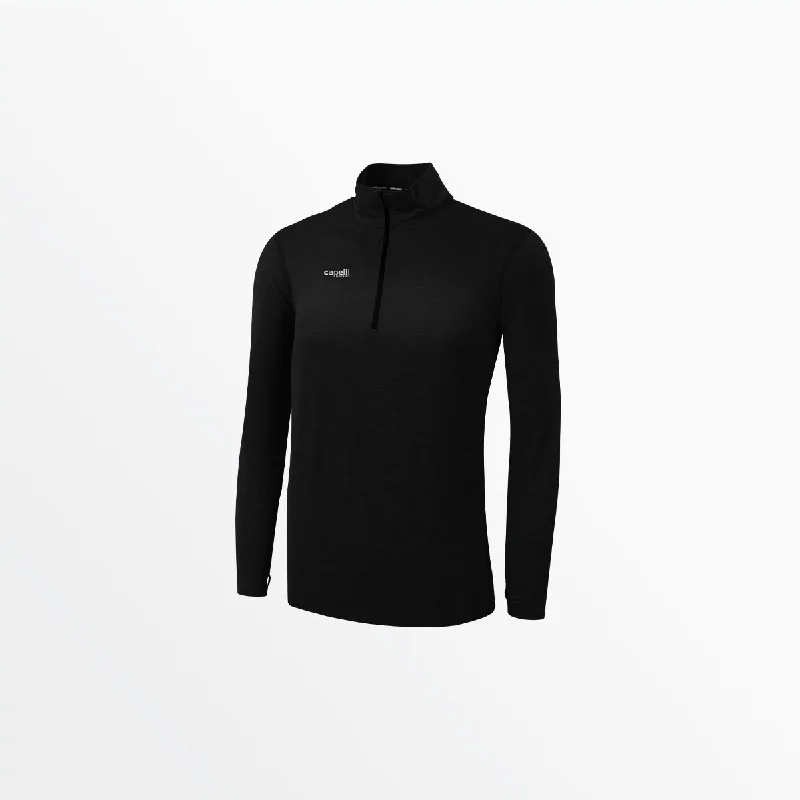 WOMEN'S BASICS 1/4 ZIP RUNNING TOP