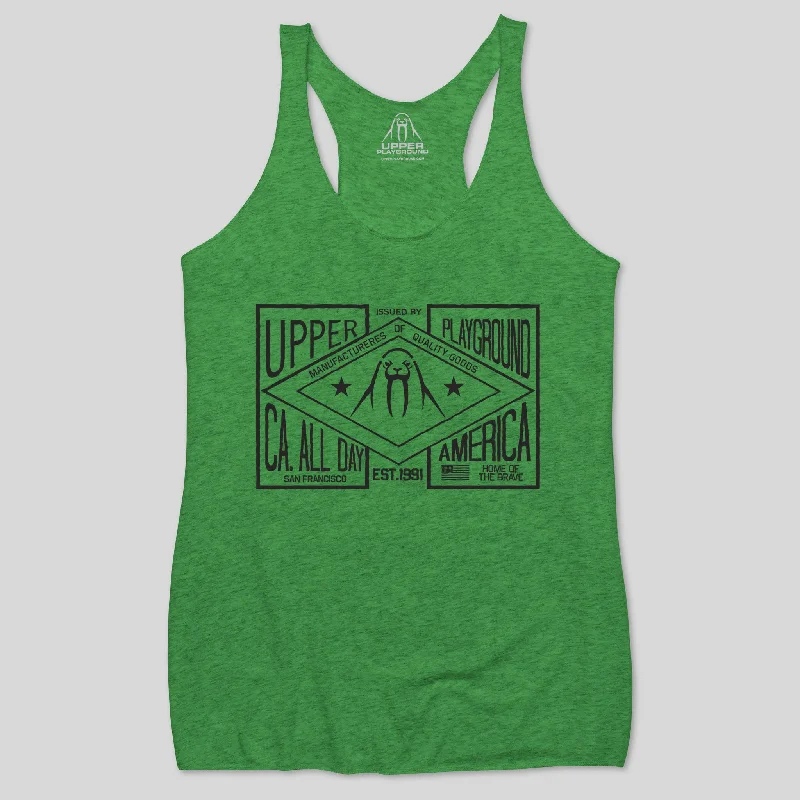 CA ALL DAY WOMEN'S RACERBACK TANK