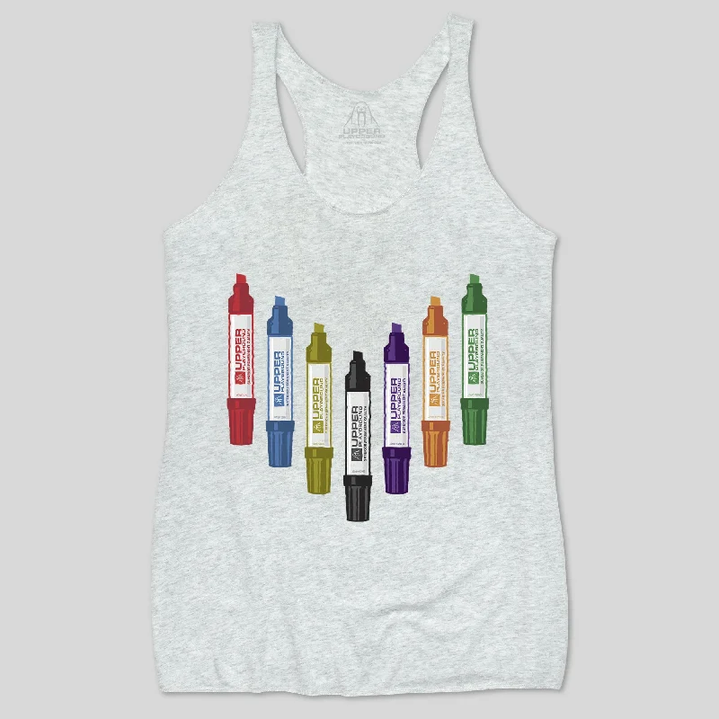 MARKERS WOMEN'S RACERBACK TANK